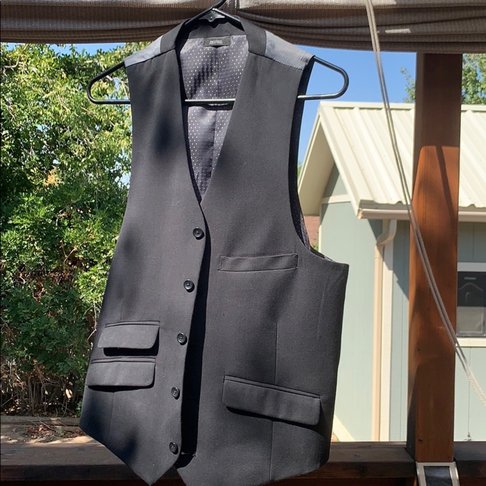 Men’s Dress Vest black